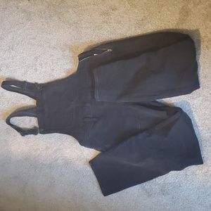 Madewell skinny black overalls size M